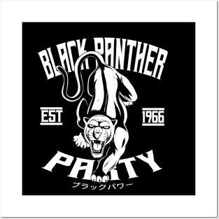 Black Panther Party Logo Posters and Art